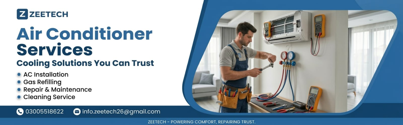 AC Services - Zeetech Air Conditioner Repair